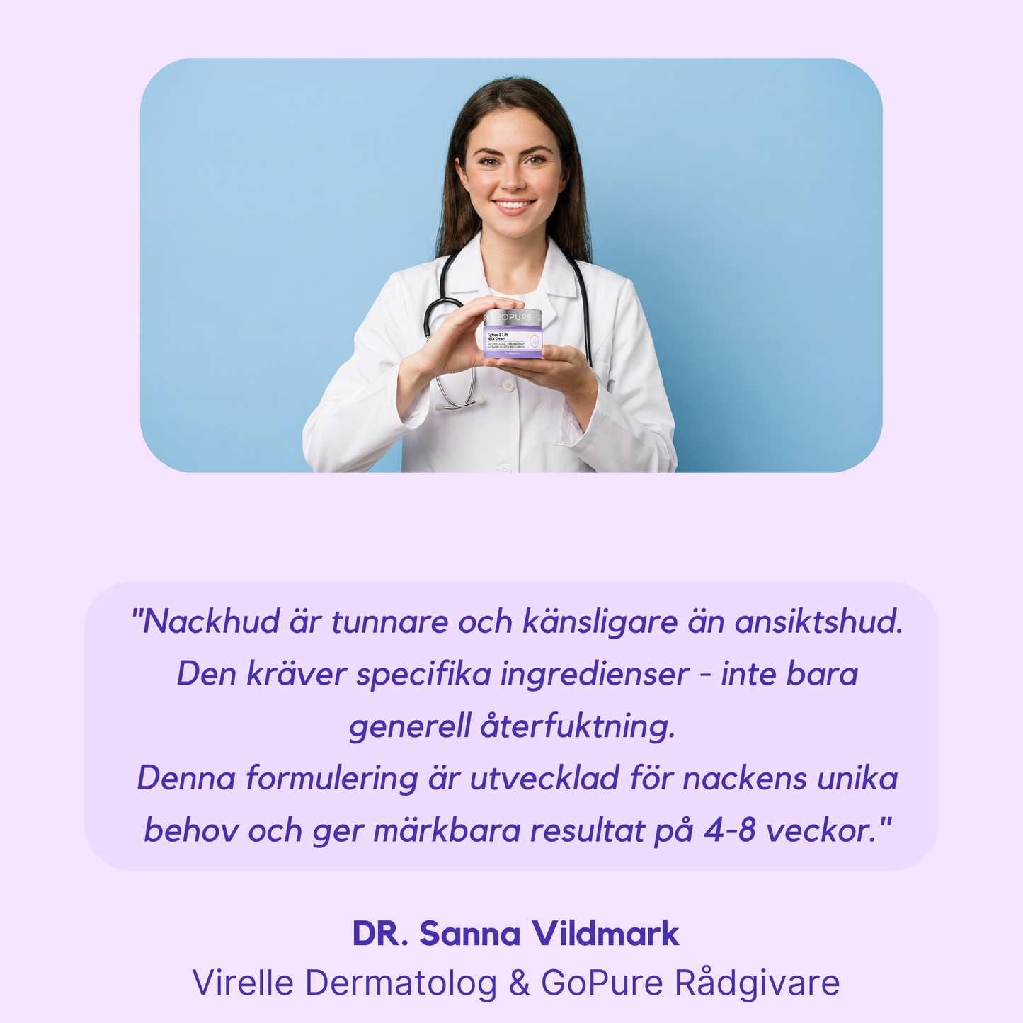 Virelle Beauty - GOPURE Tightening & Lift Neck Cream