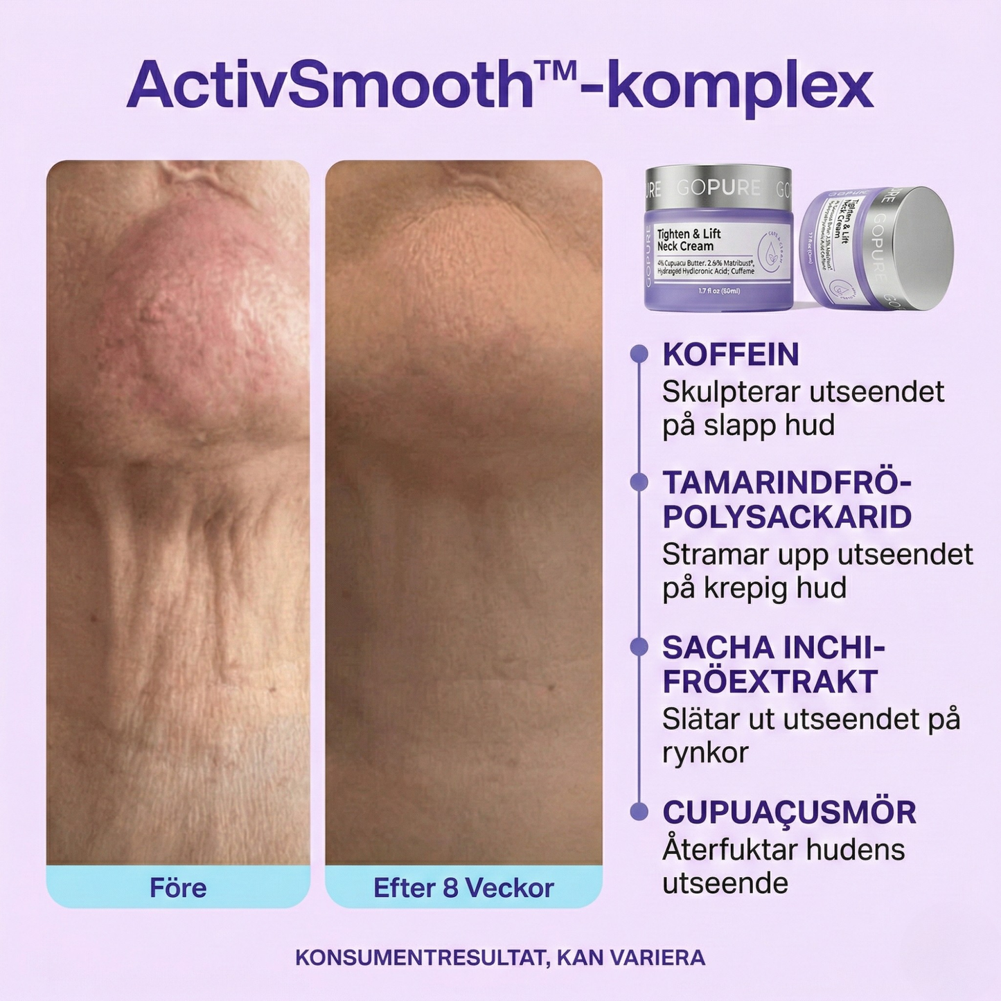 Virelle Beauty - GOPURE Tightening & Lift Neck Cream